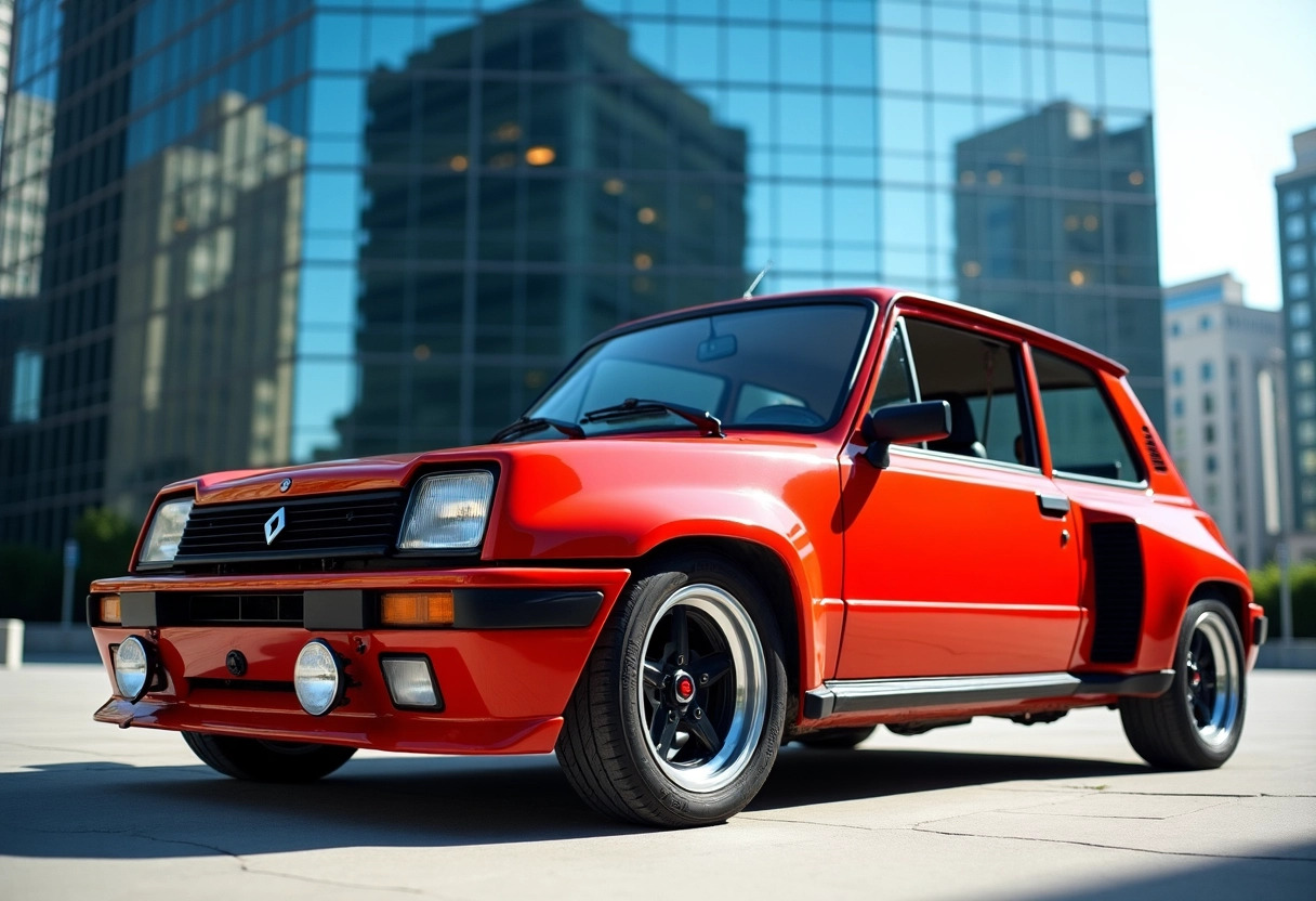 renault 5 gt turbo : une symphonie mécanique à l ère du turbo - voiture sportive